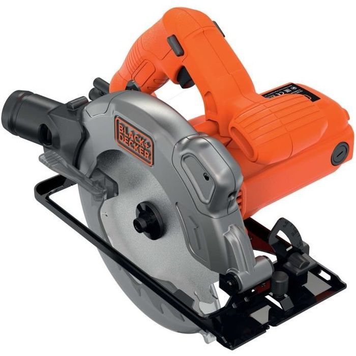 Corded circular saw - BLACK+DECKER - CS1250L-QS - 1250W - 66mm cutting depth - with 1 blade