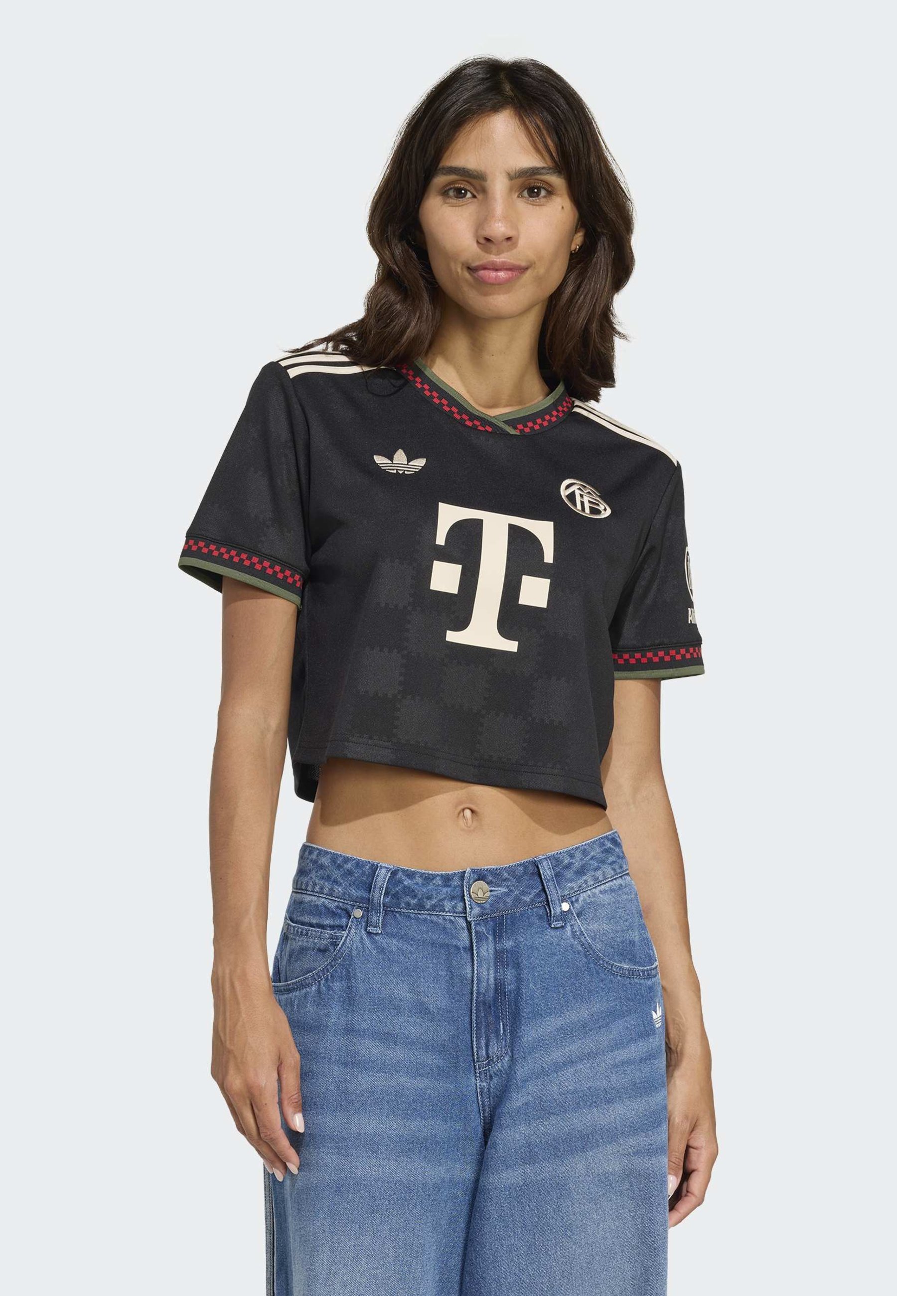 adidas Originals FC BAYERN - T-shirt met print - zwart