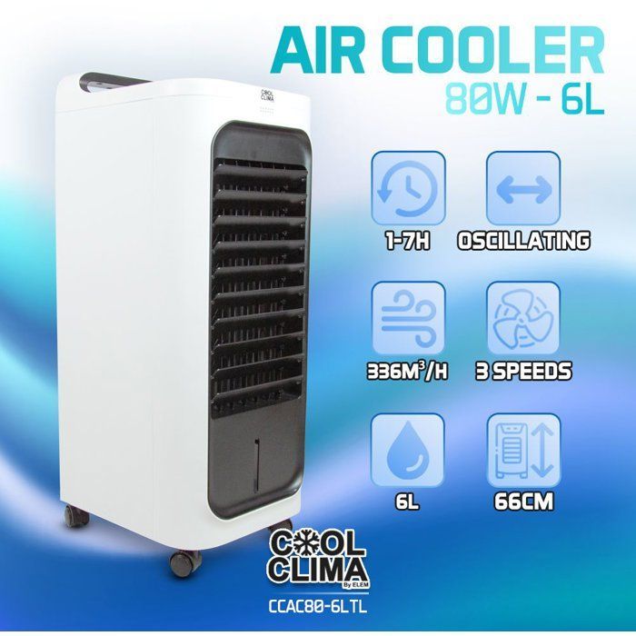 Luftkühler - COOL CLIMA - CCAC80-6LTL - 80 W