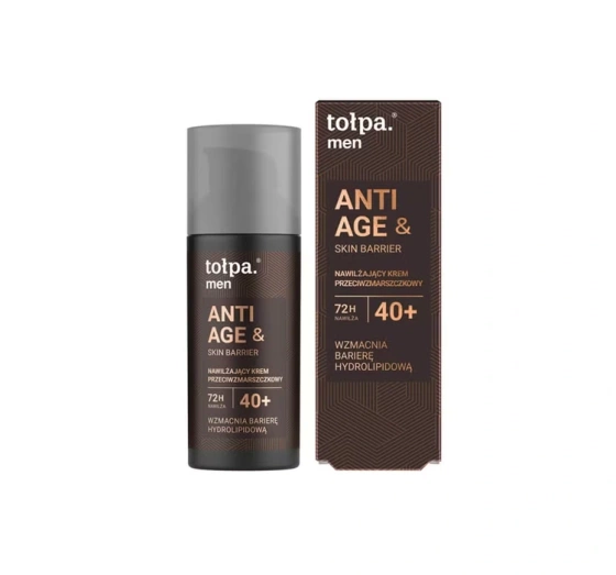 Tołpa Men Anti Age&Skin Barrier 40  nawilżający krem przeciwzmarszczkowy 50ml