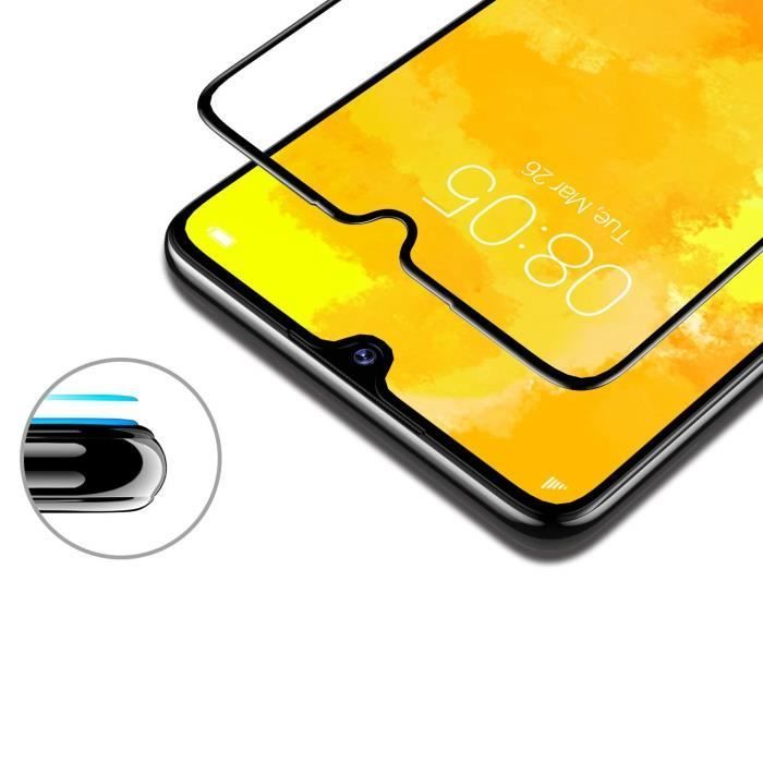 Capa para Huawei P30 LITE - Phonillico® - Silicone transparente macio - Película de vidro temperado incluída - Ultrafina