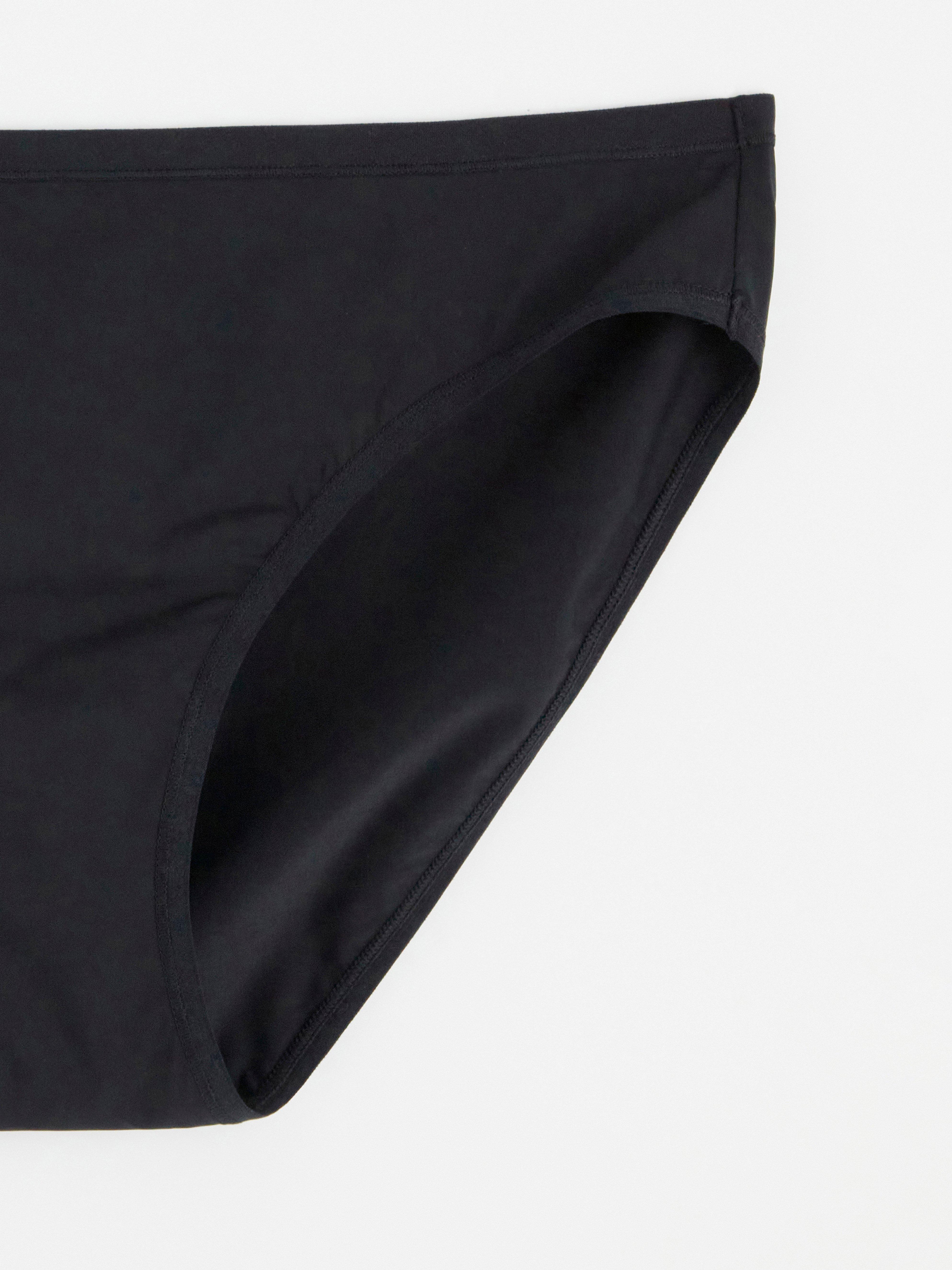 Bikiny s regular waist black