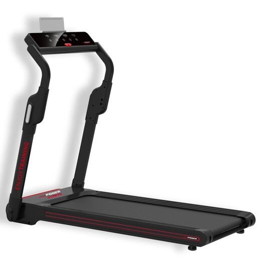 Newpower-Feeltech Klappbares elektrisches Laufband (1000 W) Bis zu 12 km/h + Tablet-Halterung und Bluetooth