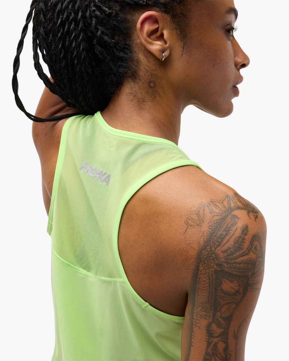 HOKA Airolite Run Tank Manzana ácida