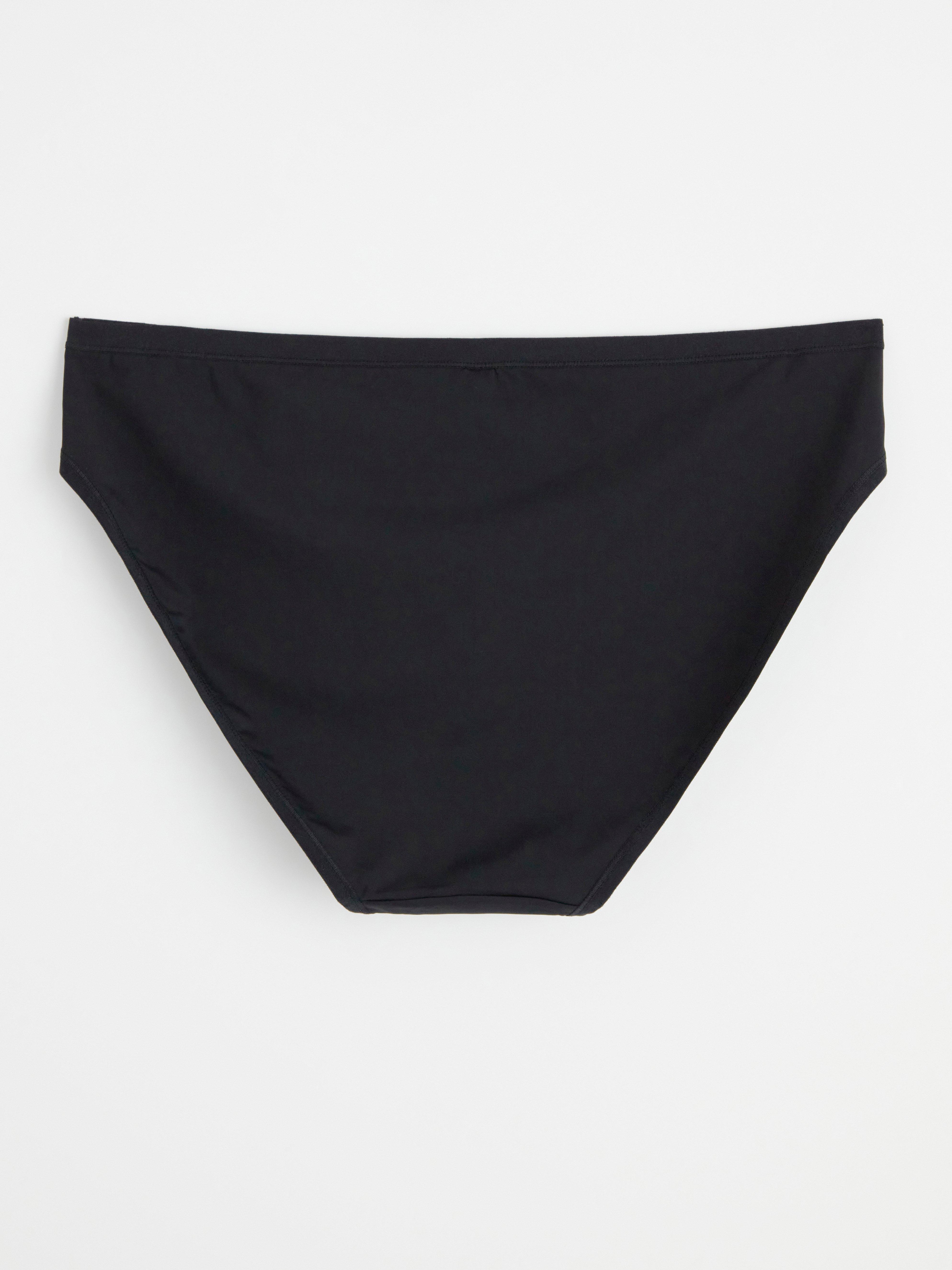 Bikiny s regular waist black