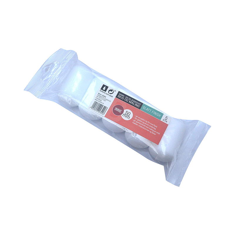 Arbetsrulle 5-pack 50 mm, skum, Arbete