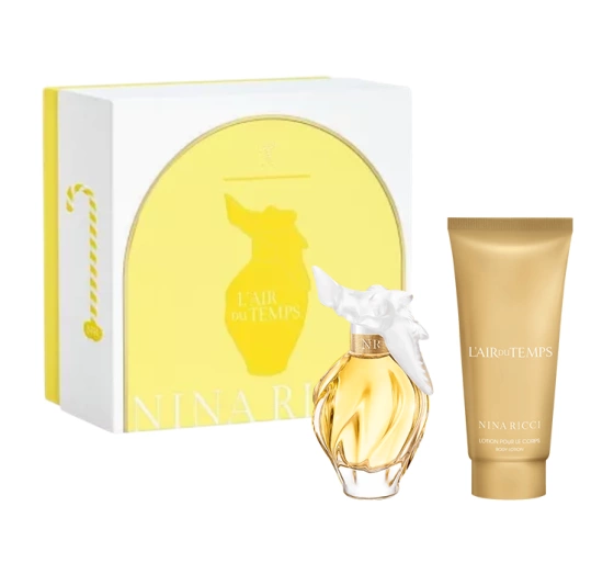 Nina Ricci L'Air Du Temps woda toaletowa spray 50 ml   balsam do ciała 75 ml