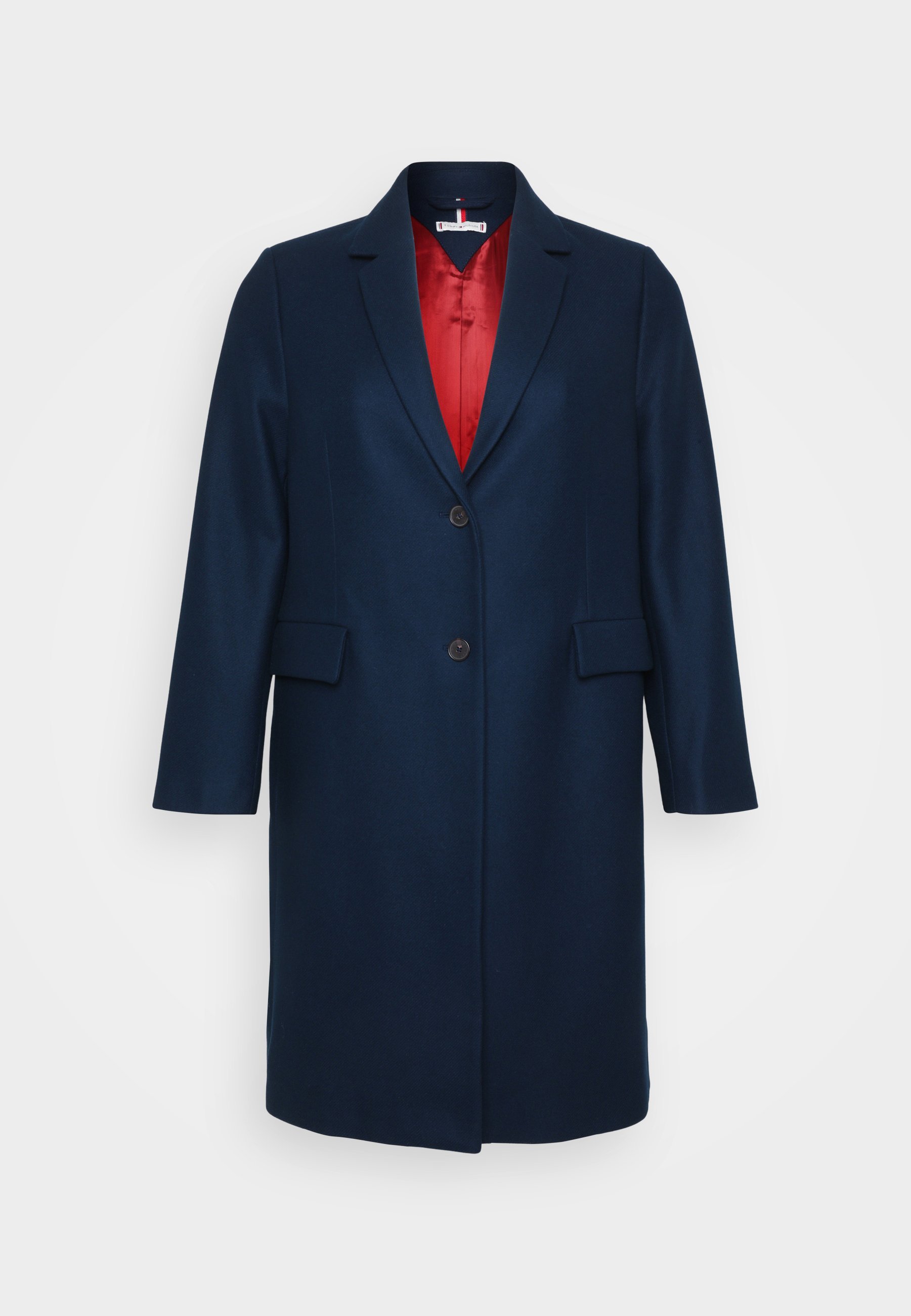 Tommy Hilfiger Curve CLASSIC COAT - Klassikaline mantel - tumesinine
