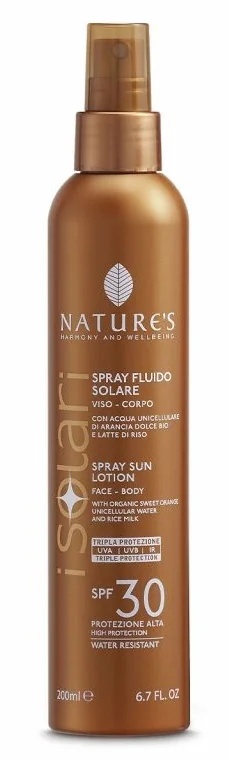 NATURE'S Solari Nature's Fluid Spray SPF 30 für Gesicht/Körper