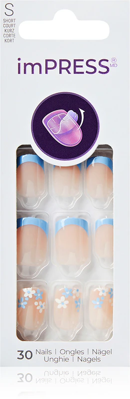 Samolepiace umelé nechty KISS imPRESS The No Glue Mani