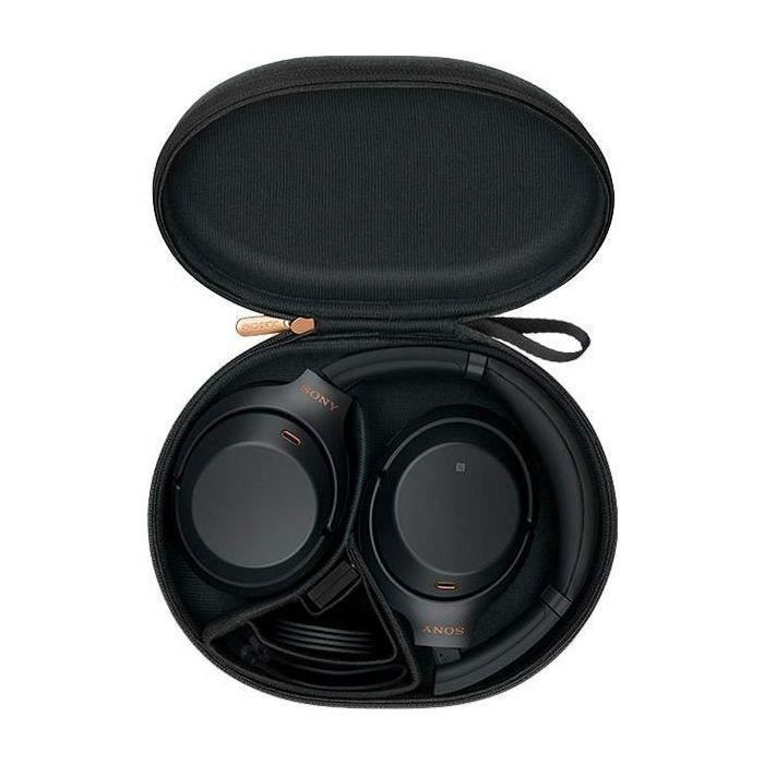 Auriculares inalámbricos con cancelación de ruido SONY WH-1000XM3 - Negros (2018) - Reacondicionados - Excelente estado