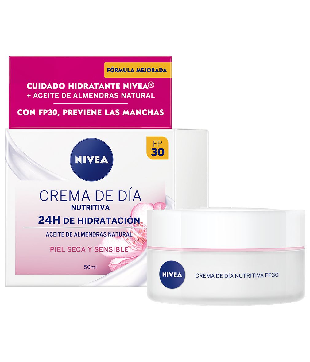 Výživný denný krém SPF 30 pre suchú a citlivú pleť Hydratačné krémy na tvár