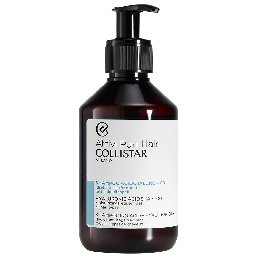 Collistar matu šampūns Attivi Puri hialuronskābes šampūns - 250 ml