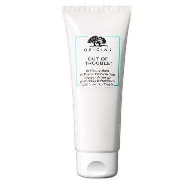 Origins Out of Trouble 10 minuutin naamio, rauhoittava puhdistusnaamio, öljynhallinta, 75 ml