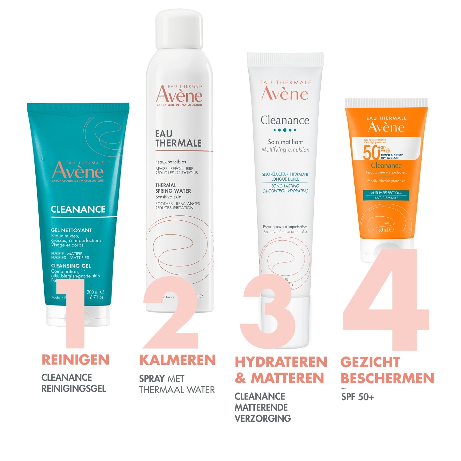 Avène Sunscreen Solaire Anti-Blemishes SPF50+ - 50 ml
