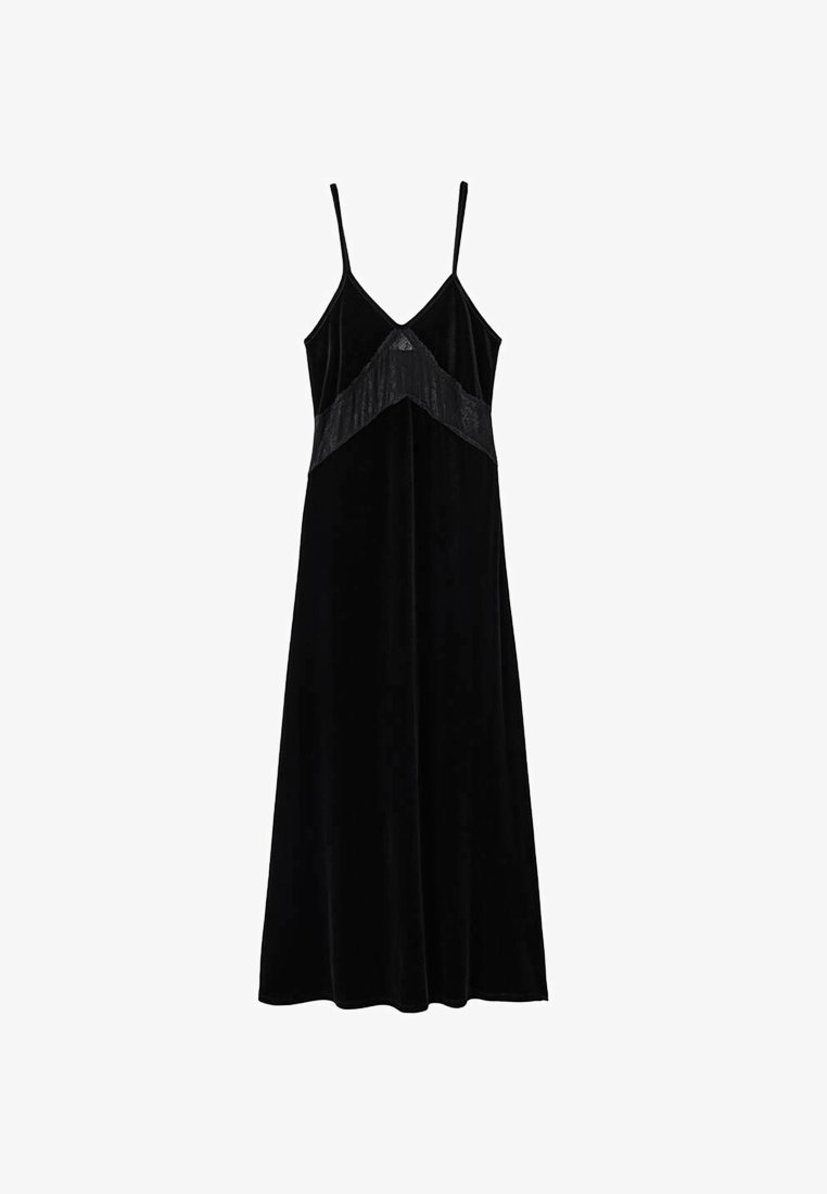 Mango Kids TEEN - Maxi-jurk - zwart