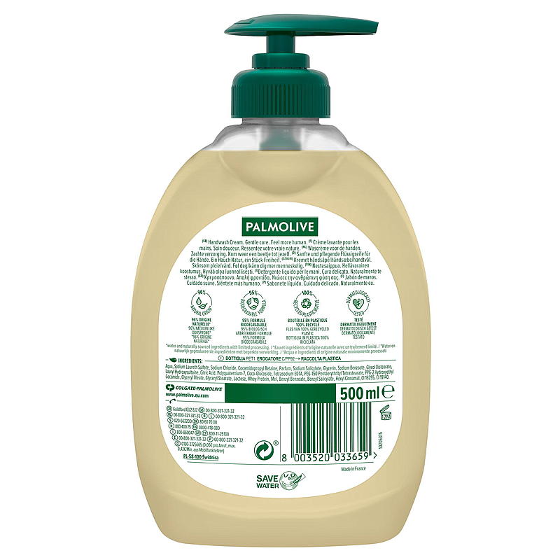 Palmolive håndsæbe Palmolive 500 ml, mælk og honning