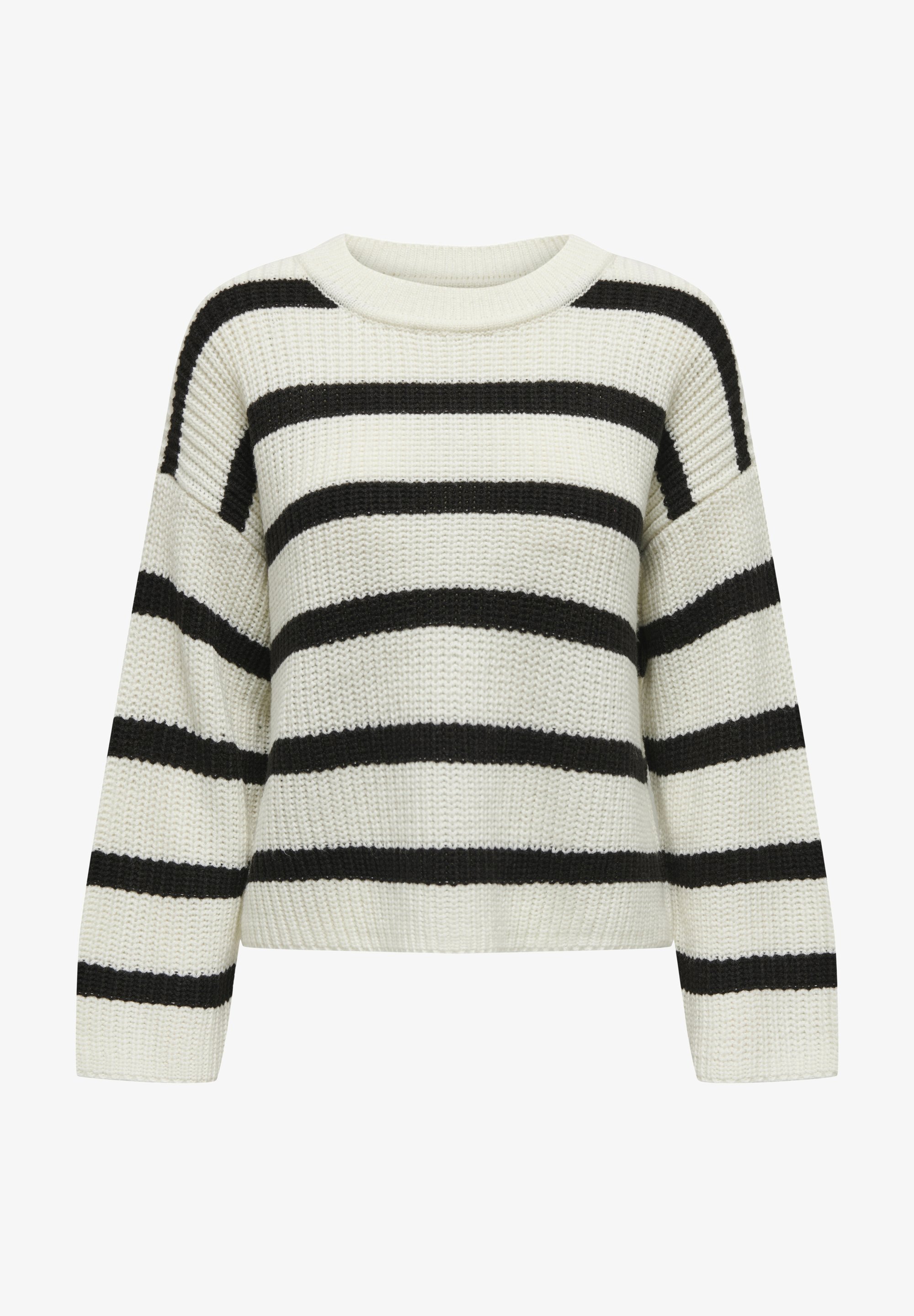 JDY JDYJUSTY STRIPE - Svetr - eggnog
