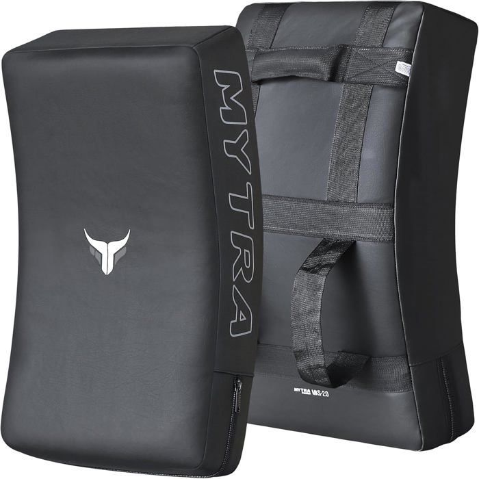 Bouclier de Frappe Mytra Fusion - MMA Muay Thai Arts Martiaux - Bouclier Boxe Frappe - Noir