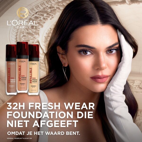 L'Oréal Paris Infaillible 10 32H Fresh Wear tekoči puder<br>30 ml