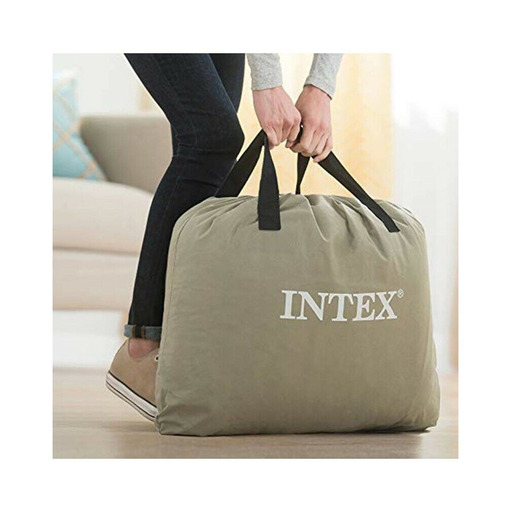 Matelas gonflable Intex une place avec pompe 191 cm