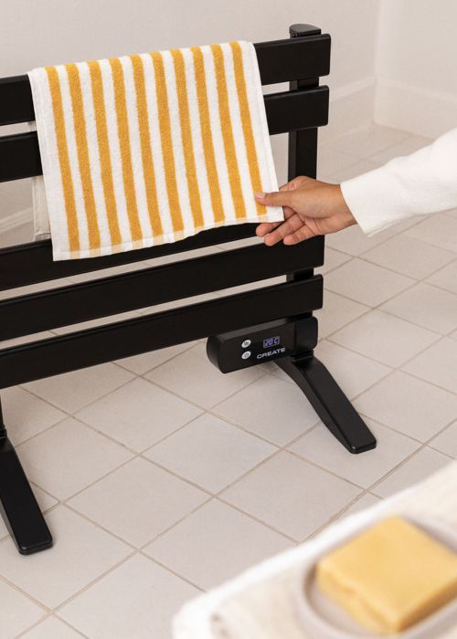 Electric towel warmer - Create - WARM TOWEL MINI - 150W - Aluminium - IP24