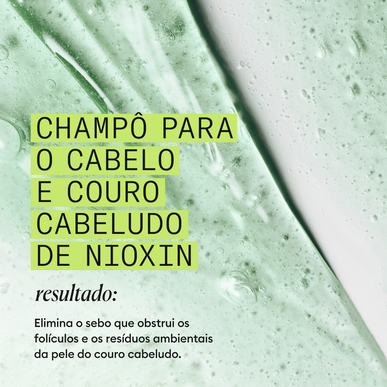 Nioxin Professionals Shampoo Scalp 2 Natural Untreated Hair Tynning Gavesett Hårsjampo Naturlig hår 300 ml 300 ml