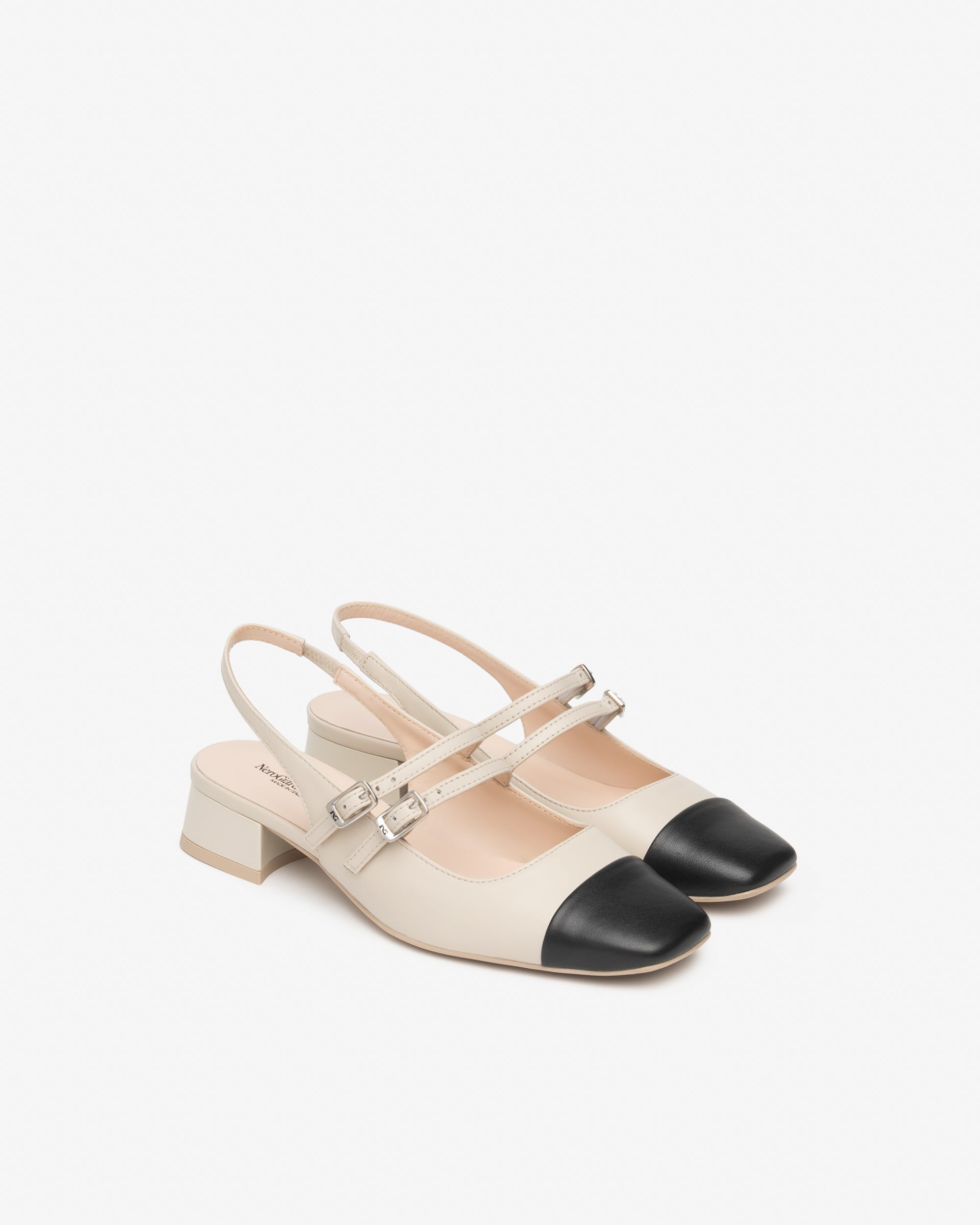 Escarpins en cuir pour femme