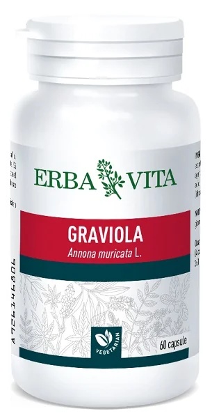 ERBA VITA Erba Vita Graviola Soolestiku bakteriaalse floora toidulisand 60 kapslit