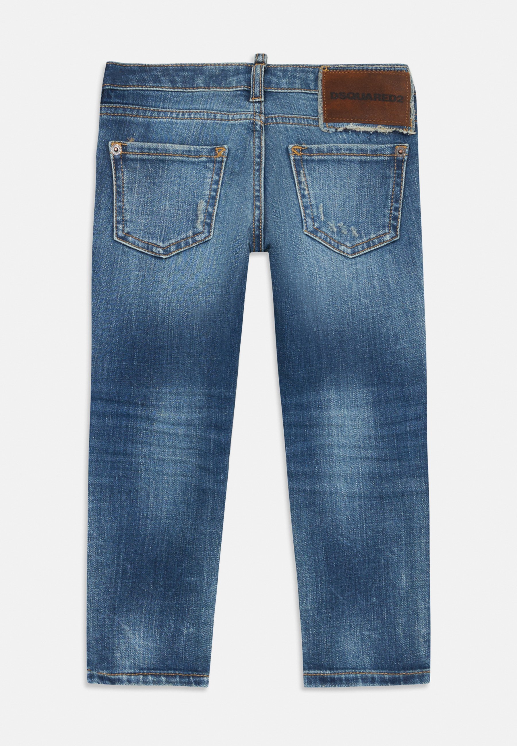 Dsquared2 COOL GIRL - Rechte jeans - blauwe denim