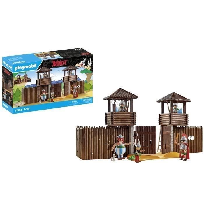 PLAYMOBIL 71542 Camp des Romains, Astérix, Personnages de la BD, 181 pièces, Dès 5 ans