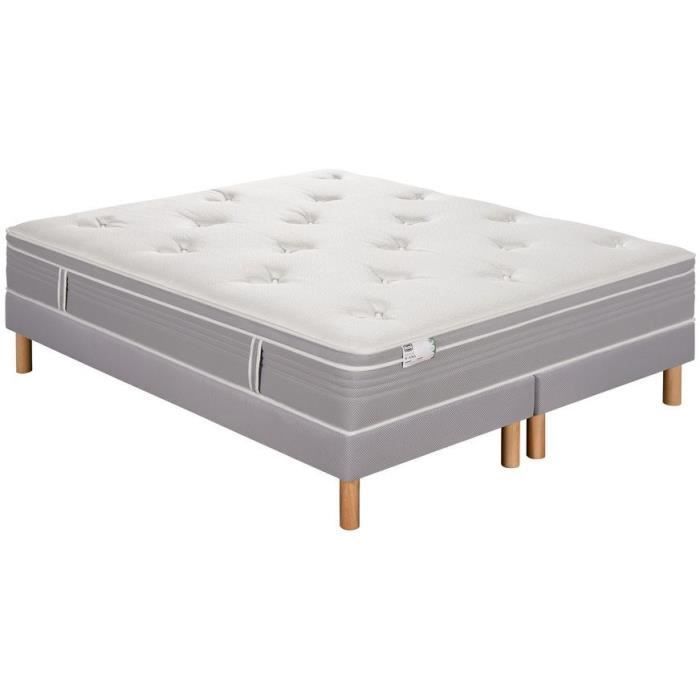 SIMMONS - Ensemble Matelas Ressorts SW5 + Sommier SW - 160x200 cm - Matelas à ressorts ensachés