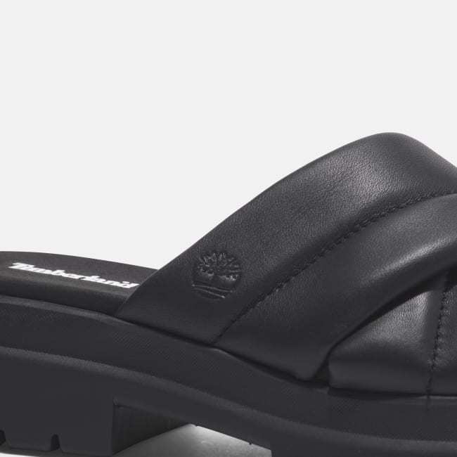 Sandalo London Vibe da Donna in colore nero