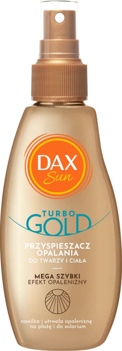 Dax Sun Turbo Gold - Przyspieszacz opalania do twarzy i ciała 200 ml