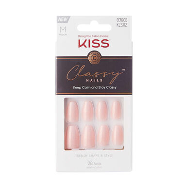 Uñas postizas Kiss Uñas elegantes Acogedoras y lindas 1 unidad 1 unidad