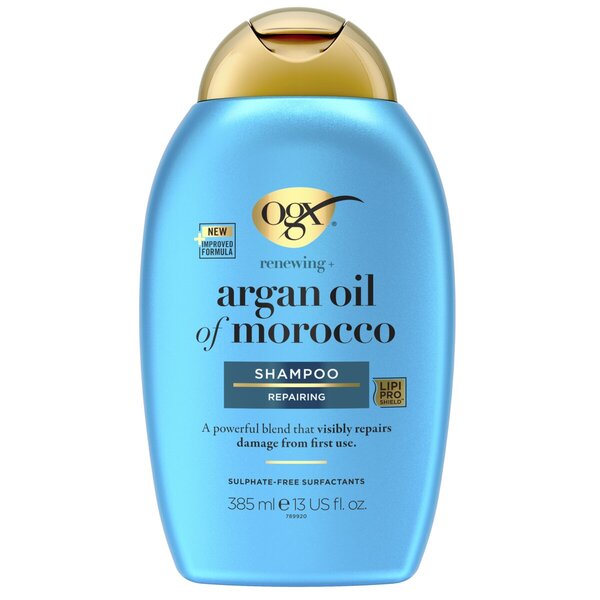 Șampon regenerator OGX cu ulei de argan din Maroc<br>385ml