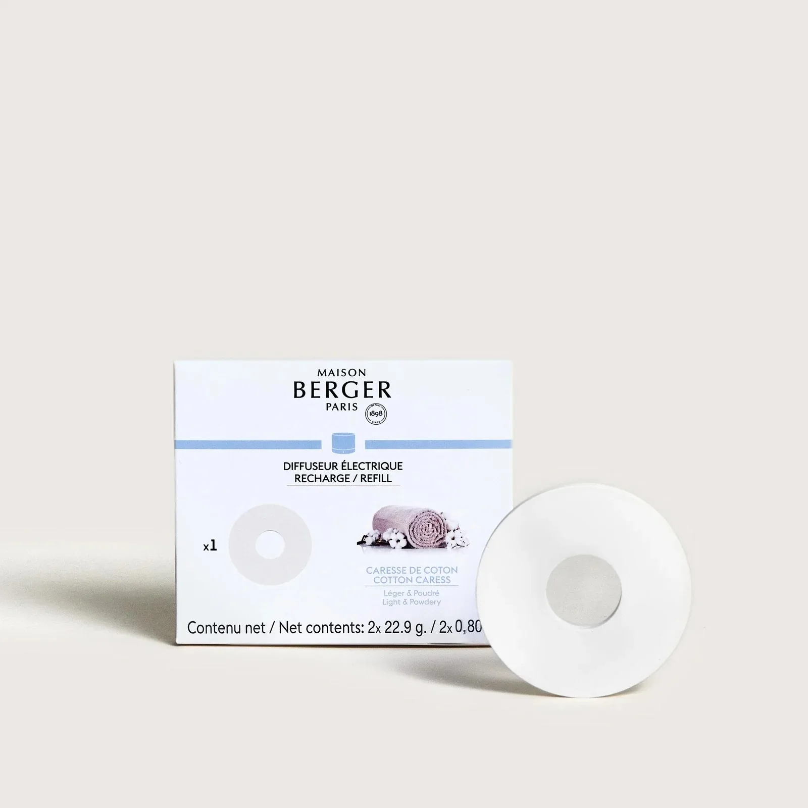 Diffuseur Électrique Ricarica per Diffusore Nomade - Caresse de Coton - Profumo per Diffusore