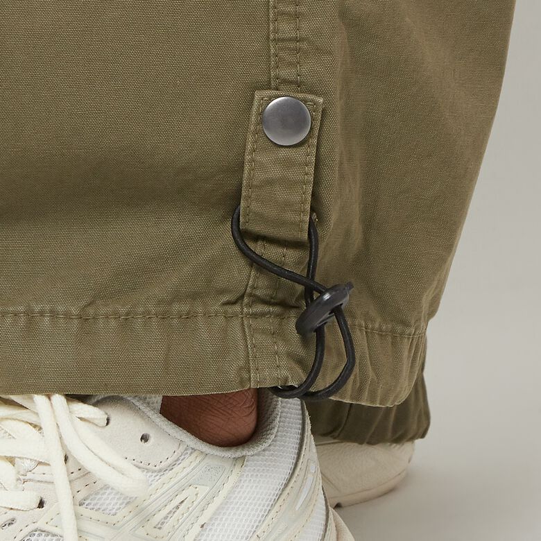 Pantalones de paracaídas de algodón