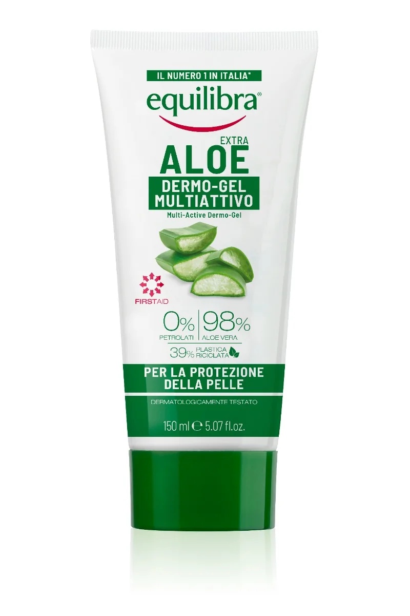 EQUILIBRA Equilibra kehakomplekt Aloe rahustav dermogeel 150 ml + Dermo dušš 150 ml