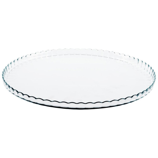 Patera szklana / talerz okrągły 32 cm