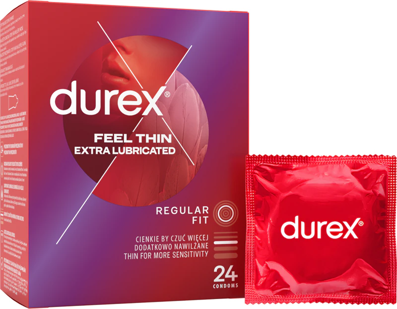 Preservativo médico Durex Feel Thin Extra Lubrificado