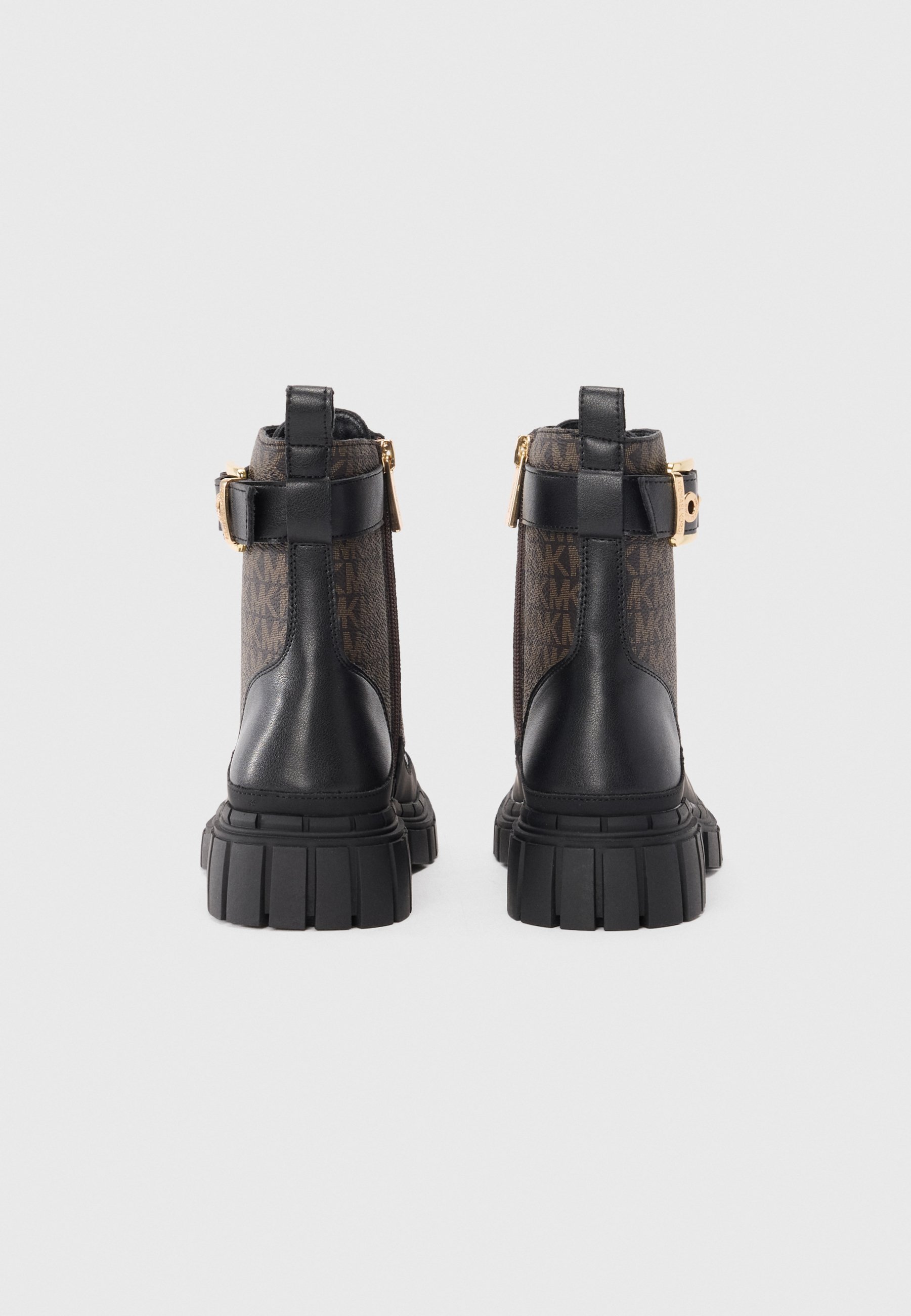 Michael Kors Kids BLAKE - Enkellaarsjes met vetersluiting - zwart