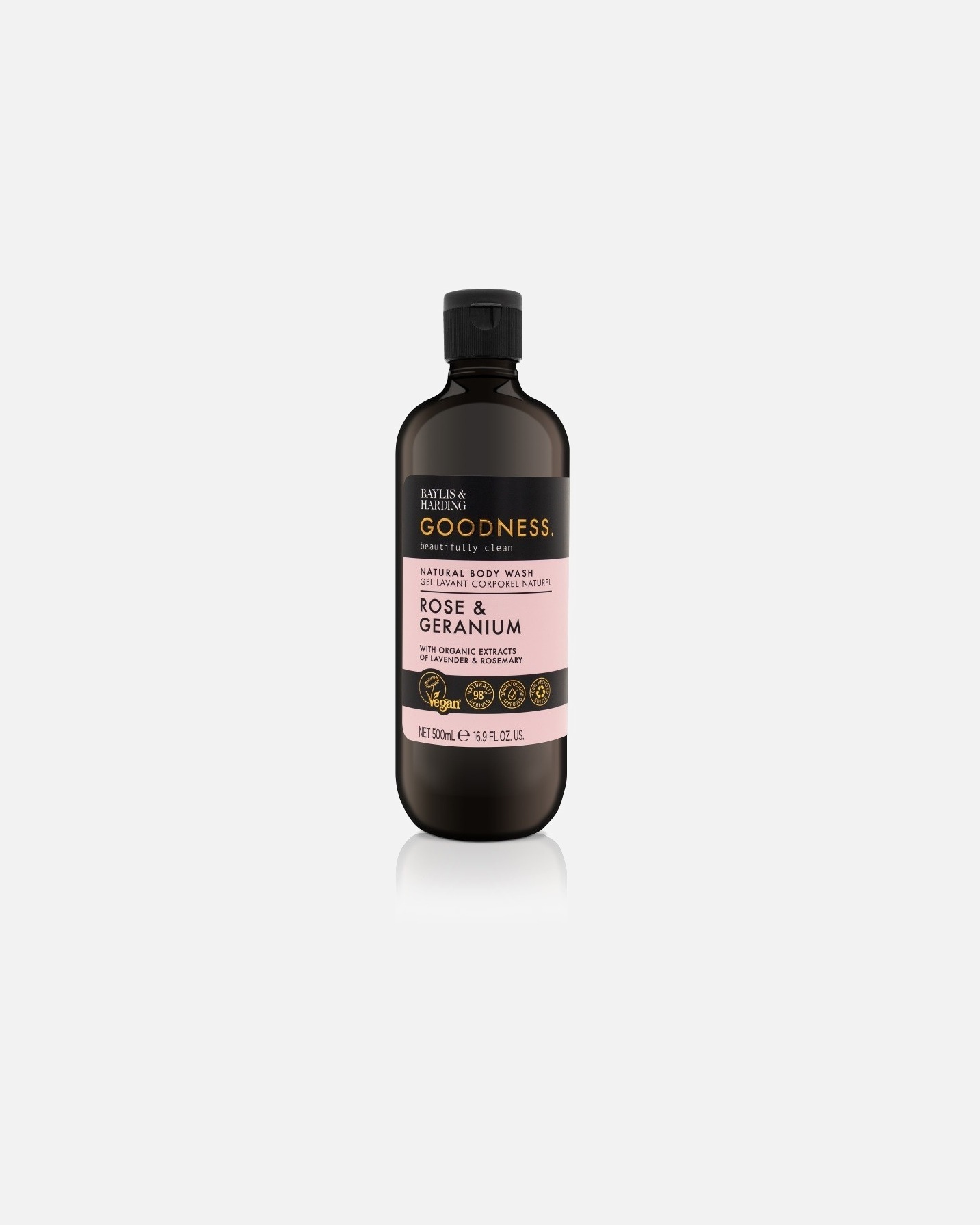 Baylis & Harding ķermeņa ziepes Goodness dušas želeja 