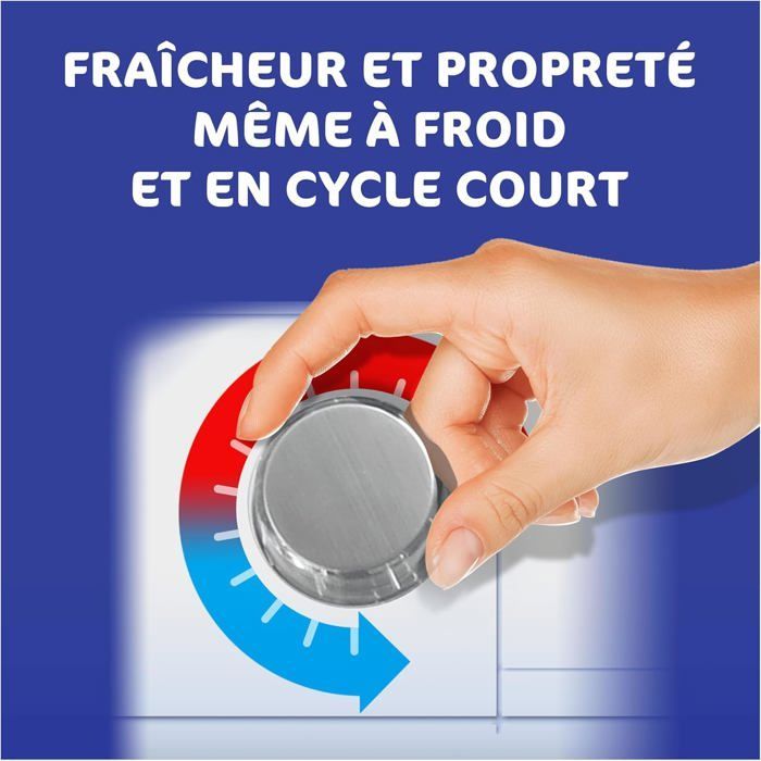 2en1 Lessive Liquide 92 Lavages,Ambre & Orchidée,avec 3 SEMAINES DE FRAÎCHEUR* et Lenor,Fabriquée En France,2in1