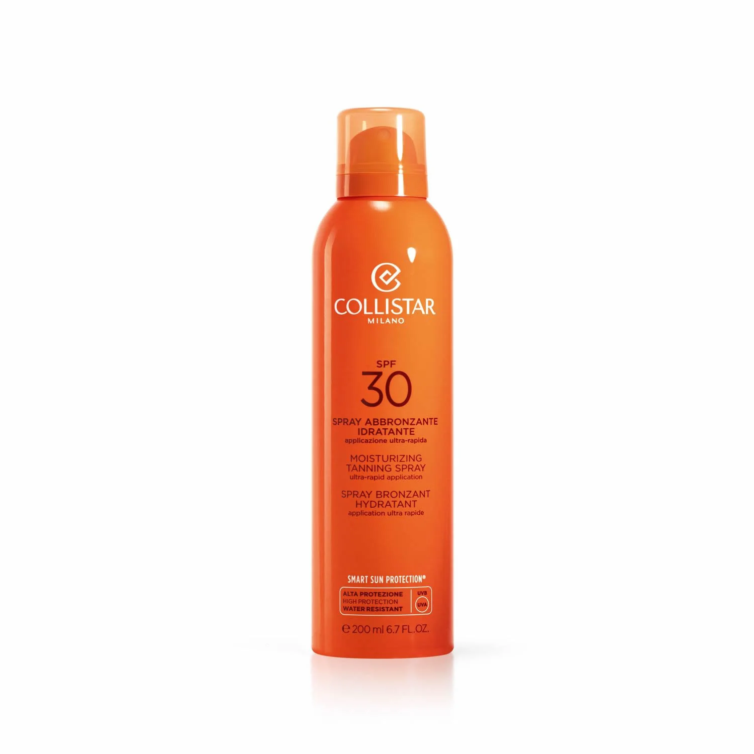 Abbronzatura Spray Abbronzante Idratante SPF30 - Spray solare corpo alta prot.
