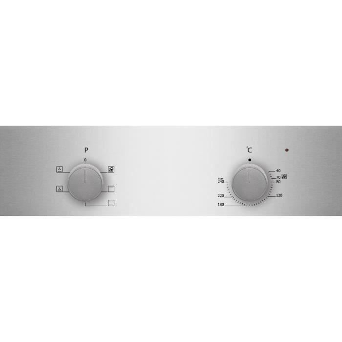Forno da incasso con pulizia catalitica - riscaldamento ventilato OCEANIC F60IX Acciaio inox - 59,5 x 59,5 x 56,6 cm