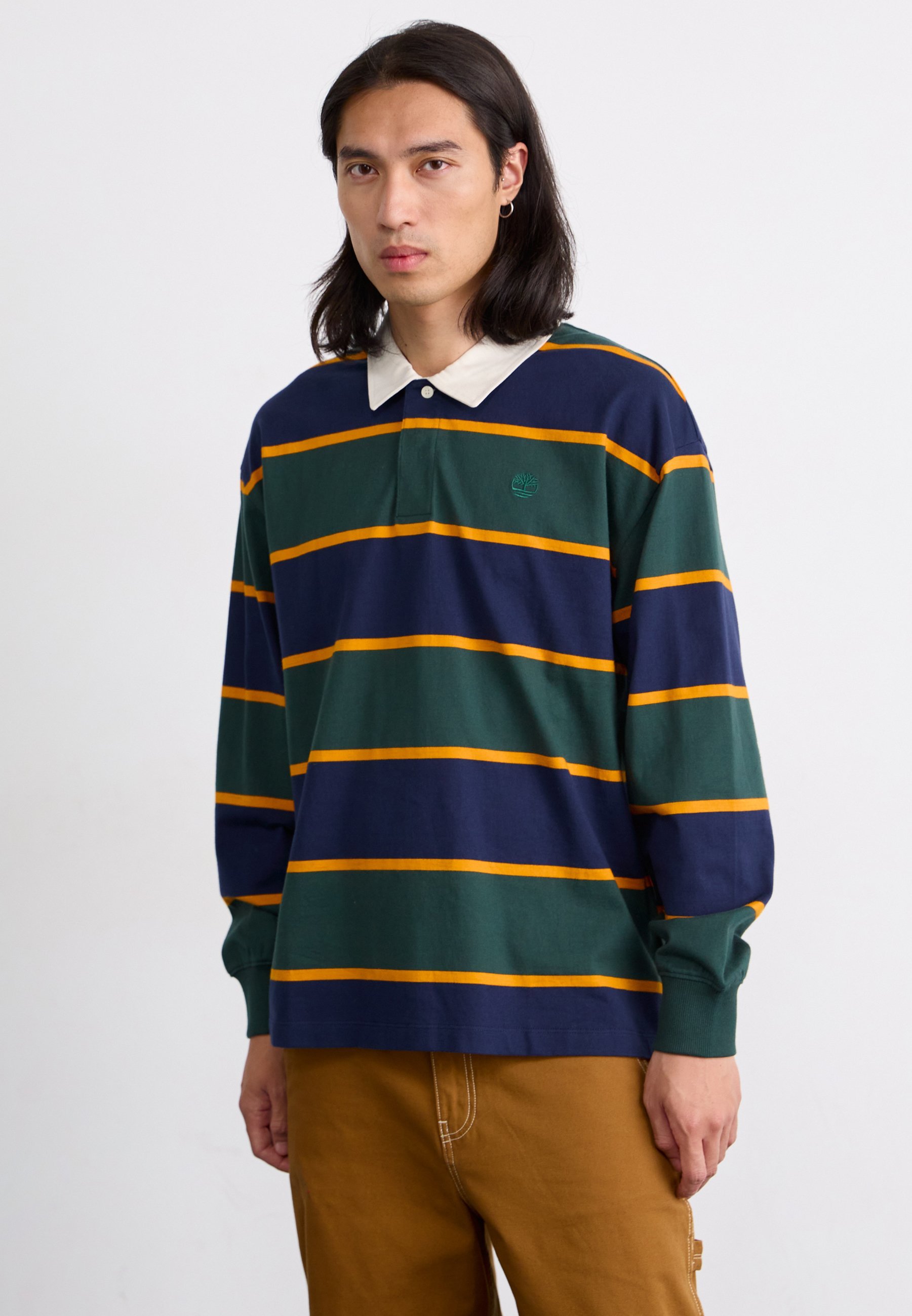 Timberland RUGBY - Polo - caban/vert pignons
