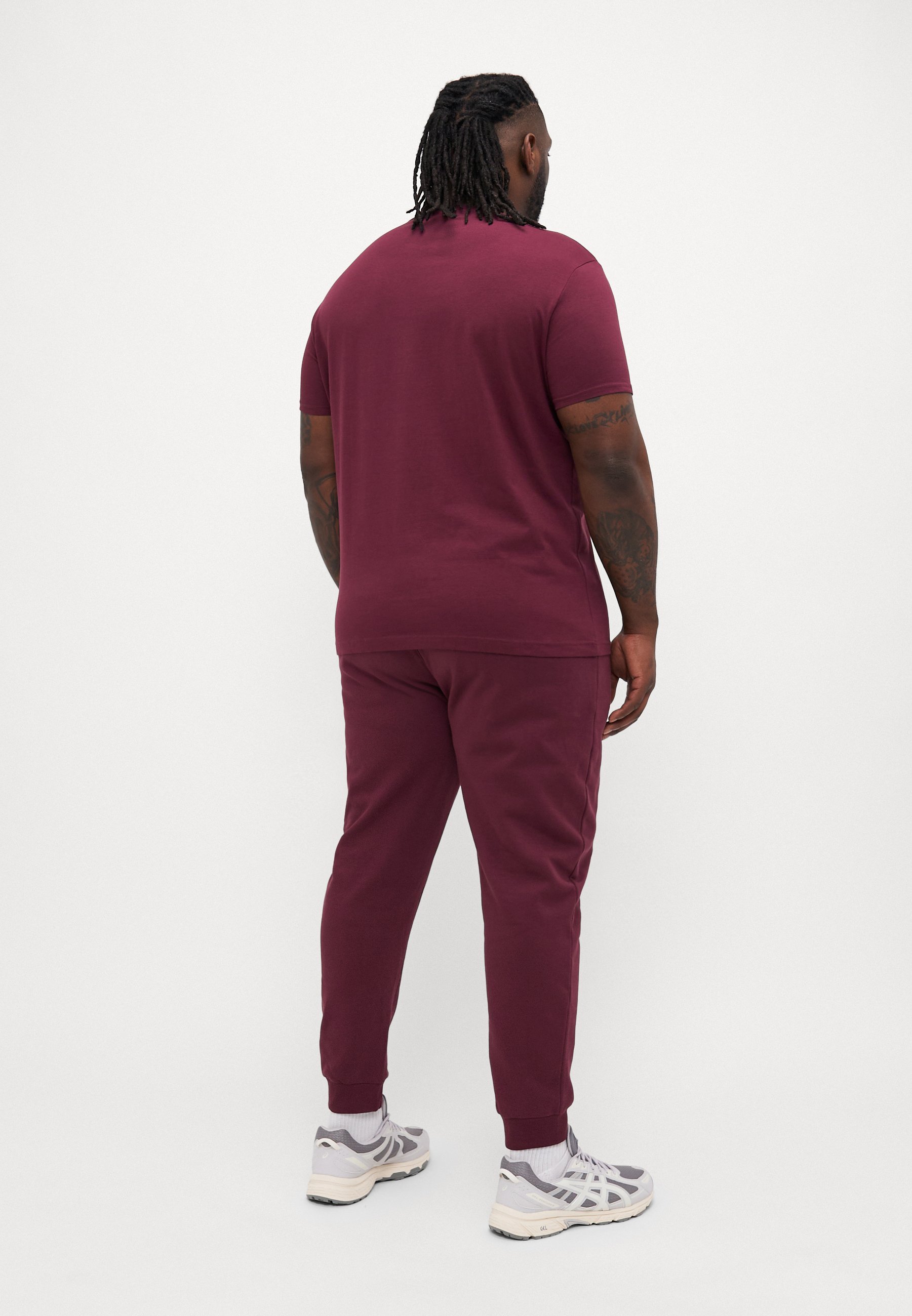 T-shirt da palestra SIKSILK EXTENDED - T-shirt basic - bordeaux