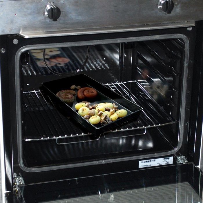Durandal Selection Plaque barbecue 3 Litres | Grand plat de cuisson barbecue | Plaque four antiadhésive| Plaque de cuisson four