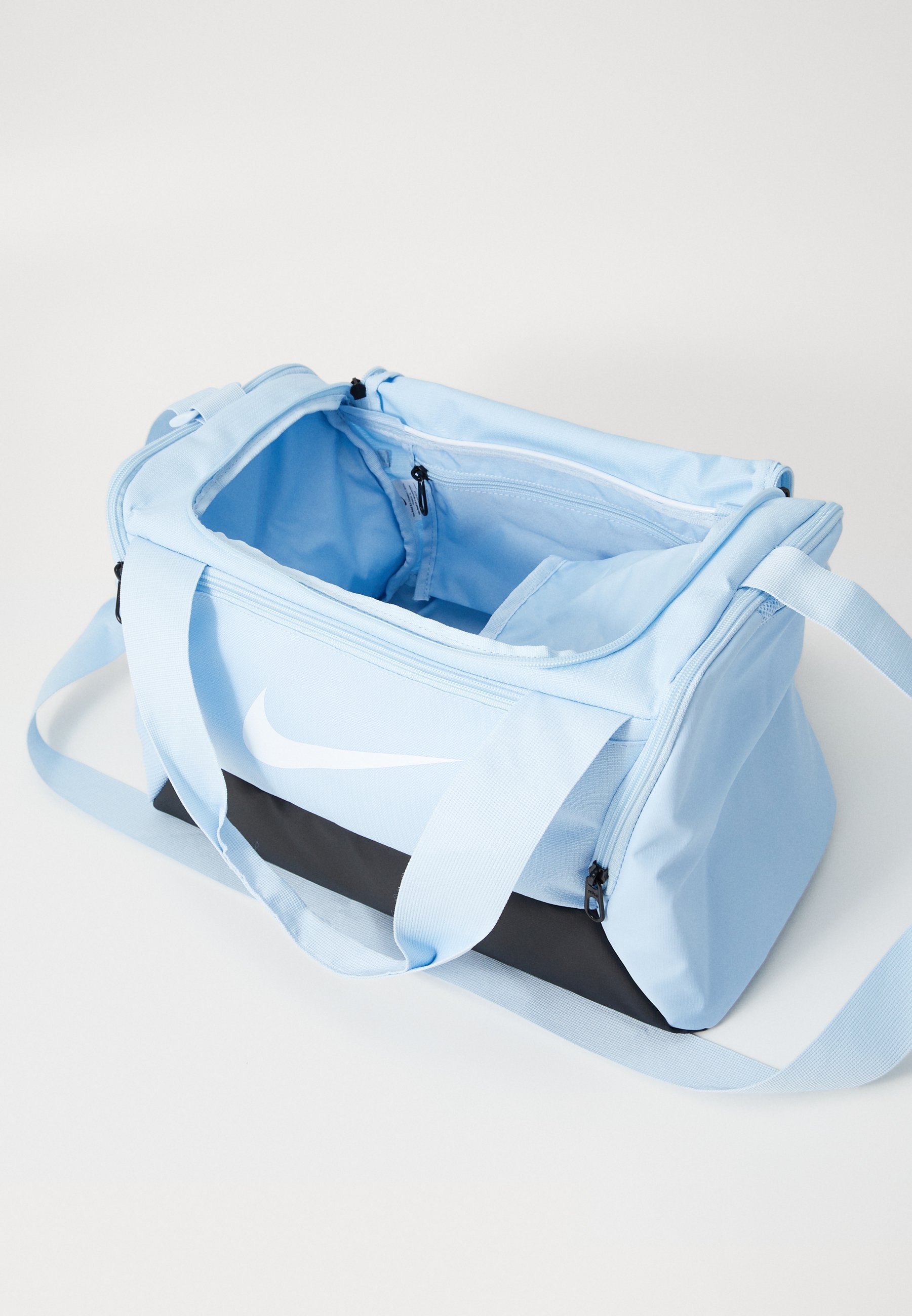 Nike Performance XS DUFFLE 25L UNISEX - Sporttas - hemelsblauw/zwart/(wit)